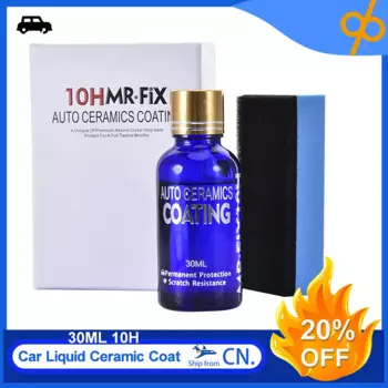 Супергидрофобное покрытие для автомобильного стекла, твердость 10H, 30 мл