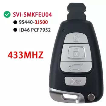 SUPERKEY для Hyundai Veracruz 95440-3J500/95440-3J600 пульт дистанционного управления автомобильный брелок ID46 PCF7952 чип SY5SVISMKFNA04 SVI-SMKFEU04