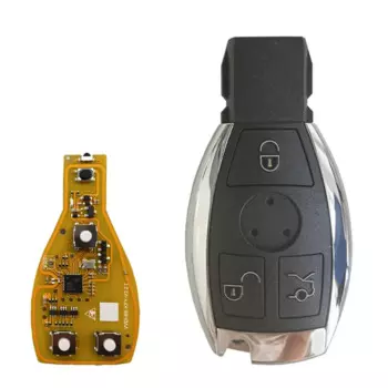 SUPERKEY для Mercedes Benz V3.2 PCB Xhorse VVDI BE Key Pro 315 МГц/433 МГц 3/4 кнопки чип дистанционного ключа улучшенная версия Smart