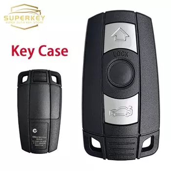 SUPERKEY KR55WK49147 CAS3 для BMW 1 3 5 6 серии E90 E91 E92 E93 E60 Cas3 + пульт дистанционного управления, чехол для автомобильного ключа
