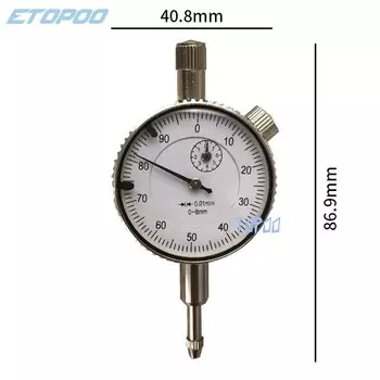 Супермаленький электронный цифровой дисплей 0-8 мм, диаметром 40 мм