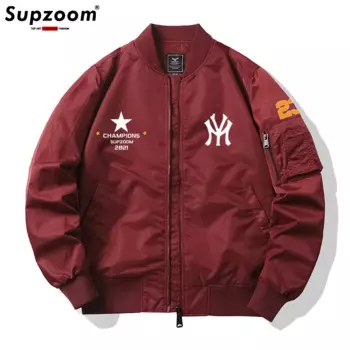 Supzoom 2023 Новое поступление топ модный принт ВВС Ma1 пилот ребристые рукава брендовая одежда Бомбер куртка мужская бейсбольная куртка