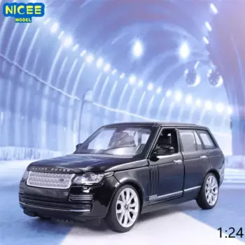 SUV Land Rover RANGE ROVER в масштабе 1:24, литой автомобиль из сплава, металлическая игрушка, внедорожник, Коллекционная модель автомобиля, детская игрушка, подарок F243