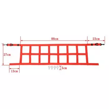 Suzuki Jimny 2019-2023 JB43 JB64 JB74 Багажник Автомобиля, Нейлоновая Защитная Сетка Для Багажа