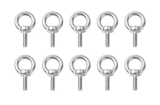 Suzuki Jimny 2019-2023 JB64 JB74 Винтовые Крючки С Круглыми Отверстиями Крепежные Кольца Из Нержавеющей Стали Набор Сверхпроч...