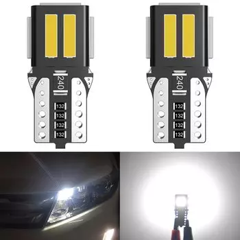 СВЕТОДИОДНЫЕ Лампы Canbus T10 W5W, супер яркие, 2 шт.
