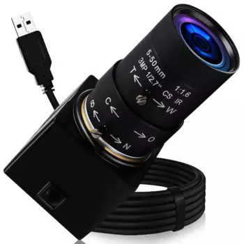 SVPRO 2MP Full HD веб-камера CMOS OV2710 высокоскоростная черно-белая монохромная 2,8-12 мм варифокальная линза Usb камера UVC