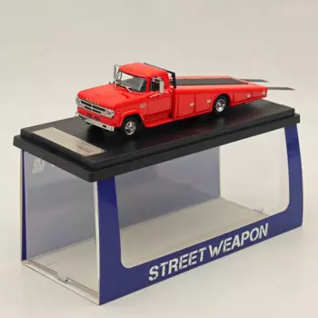 SW 1/64 для 1970 D300 рампа грузовик литая модель литая под давлением Автомобильная фоторампа красная