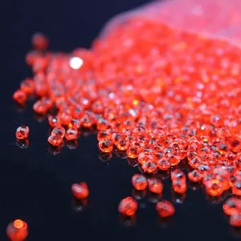 Свадебное конфетти акриловое 10000 шт., прозрачно-серебристое 2,5 мм