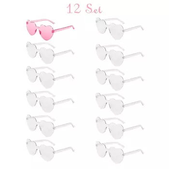 Свадебные солнцезащитные очки в форме сердца