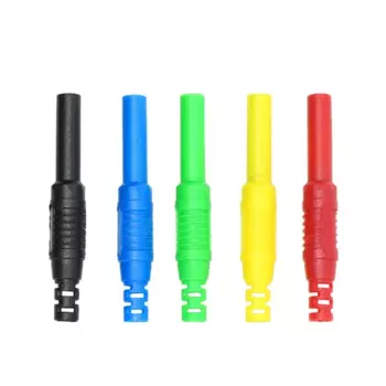 Сварной разъем типа «банан» для мультиметра, 32 А, 4 мм