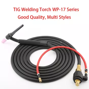 Сварочная горелка WP17 17F 150A 4 м/13 футов, газоэлектрическая интегрированная фонарь из мягкой медной проволоки, с Европейским быстрым разъемом DKJ 10-25 35-50