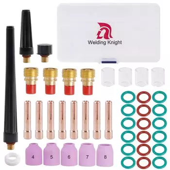 Сварочные линзы #10 Pyrex Welding Knight для горелок TIG WP9/WP20/WP25