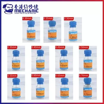 Сварочные шарики Mechanic XZ10 Sn63/Pb37 10 шт.