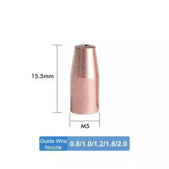 Сварочные сопла QILIN M10 M16 калибр 0,8 1,0 1,2 1,6 2,0