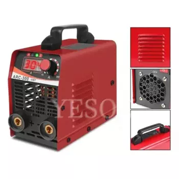 Сварочный аппарат 110 В/220 В, электрическая точечная сварка, портативный легкий эффективный полуавтоматический инверторный Сварочный аппарат для начинающих ARC300