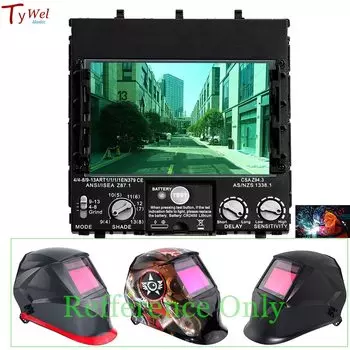 Сварочный фильтр TywelMaster 100x65 мм, 4 датчика, автозатемнение 4(3)-13