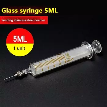 Сварочный шприц HUXUAN стеклянный 2 мл / 5 мл / 10 мл