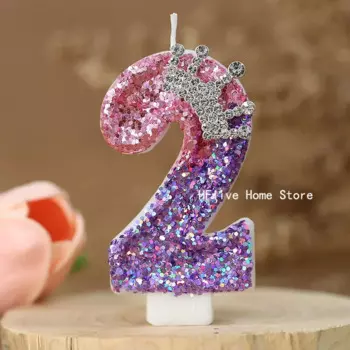 Свеча для торта MOONBIFFY Принцесса