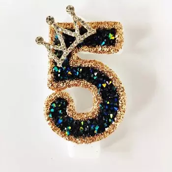 Свеча фигурная черная