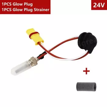 Свеча накаливания автомобильного обогревателя 85-98 Вт 252070011100 +Сетка для Eberspacher Airtronic D2 D4 D4S 12 В 24 В дизельные стояночные обогреватели