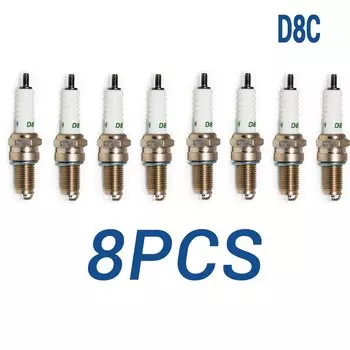 Свеча зажигания D8EA D8C для CB125S CB350F CB650C CL100 XL100 XL125 XR250 GL1000 125cc 150cc 200cc CF250 мотоциклетный Скутер ATV Quad
