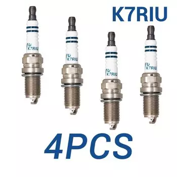 Свеча зажигания для фонаря, иридиевая Свеча зажигания Candels K7RIU, замена для системы зажигания CHANGAN CS75 RAETON, автозапчасти