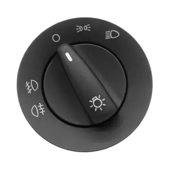 Свечением для передней части машины, Управление Противотуманные фары Дневные Фары Ручка лампы Переключатель для VW AL/транспортер T5 Polo BORA GOLF, Lupo Beetle ПАССАТ шаран 1C0941531A