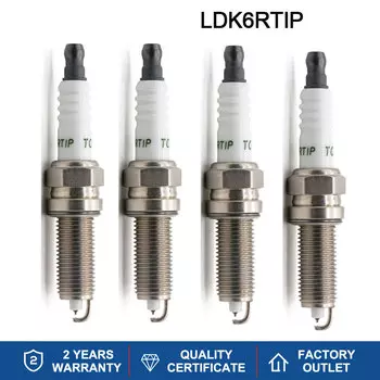 Свечи для свечей 93815 ILKR6F11 SILZKR6B11, фонарь LDK6RTIP, замена свечи зажигания для Denso VXUH20I Kia 1884610060