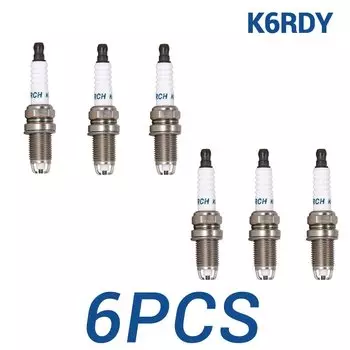 Свечи заменяются на BKR6EK F04DAR FR6LDC Denso K20PR-SU9 K20TXR для чемпиона OE026 RC8DMC Свеча зажигания K6RDY, 2-8 шт.