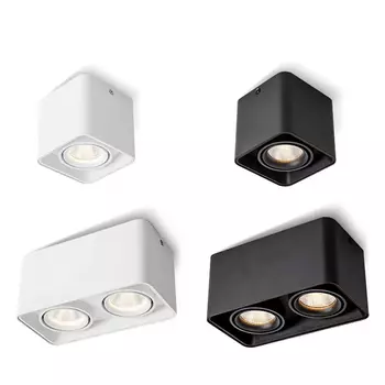 Сверхъяркие потолочные светильники OIMG, 10-48 Вт, черный/белый, алюминий