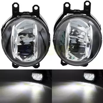 Сверхъяркие светодиодные противотуманные фары с ангельским глазом, 2 шт., для Toyota Corolla Sedan E12J E12T 2006 2007 2008 2009 2010 2011 2012 2013