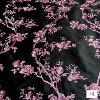 Сверхмощное платье-Ципао из натурального шелка с вышивкой