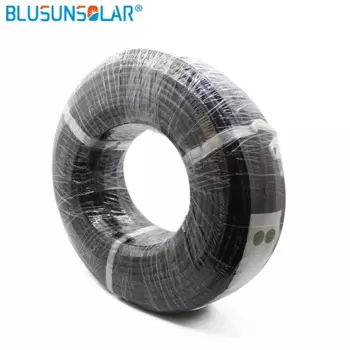 BLUSUNSOLAR Силиконовый кабель 10 AWG 100 м, черный/красный