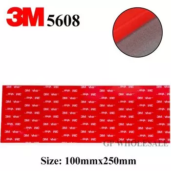 Сверхпрочный 3M VHB 5608 100 мм * 250 мм серый акриловый пенопласт