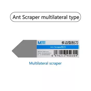 Сверхтонкий паяльный флюс MaAnt, жестяной скребок, многоцелевой/плоский скребок, металлический нож для открытия экрана телефона