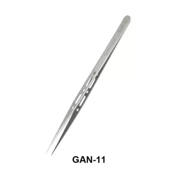 Сверхтвердый антимагнитный Пинцет Mechanic GAN 11 GAN 15, высокопрочный зажимный твердый тонкий пинцет, инструмент для ремонта