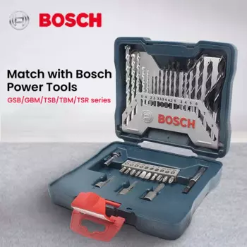 Bosch набор сверл и бит 33 шт.