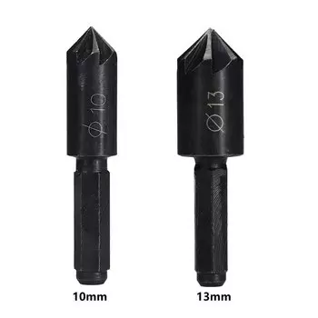 Сверла CMCP для снятия фаски 2 шт., 10/13 мм, углеродистая сталь