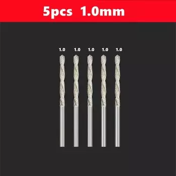 Сверла JWXZ спиральные алмазные 0,8-4 мм