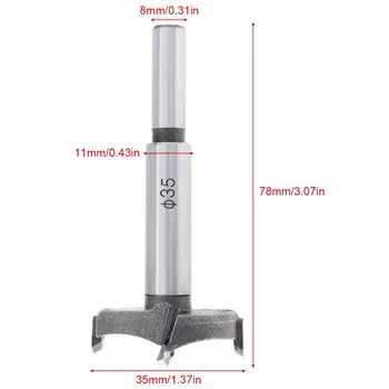 Сверла по дереву ChgImposs 15-35 мм