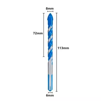 Сверла XCAN 6 мм 8 мм для стекла и кафеля