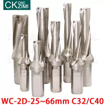 Сверло 2D глубина, 25-66 мм, для WCMX WCMT