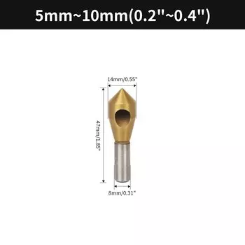 Сверло с титановым покрытием Onnfang 2-5 мм