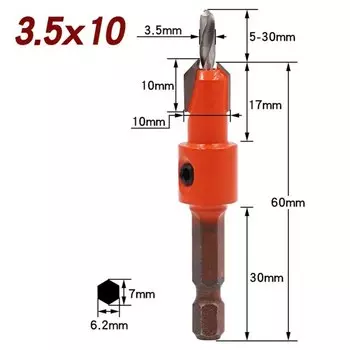 Сверло с зенковкой LINSBAYWU