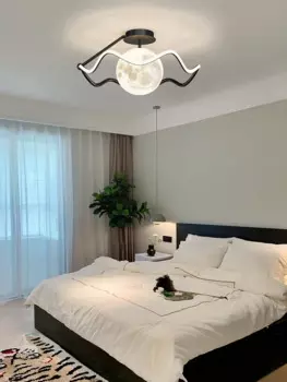 Свет для спальни, главная спальня, 2023, новые лампы для учебы, современный простой домашний цыганский потолок для главной спальни
