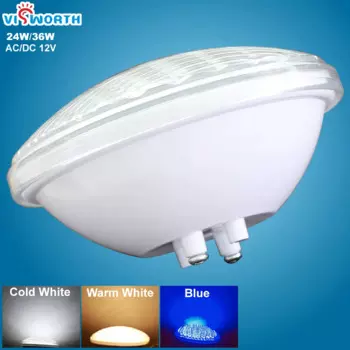 Подводный светильник для бассейна VisWorth Par56 24/36Вт теплый/холодный белый