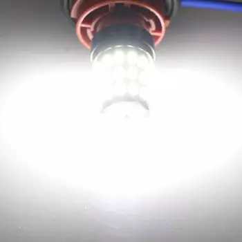 Светодиодная автомобильная лампа VIEWI P21/5W 1156 1157 белая/красная