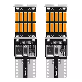 Светодиодная автомобильная лампа W5W 194 T10 4014 26smd, 2 шт., 3000K, 6000K, белый, желтый, синий, красный клин, лампа для номерного знака, купольный свет, белый диедо