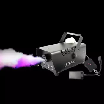 Профессиональная светодиодная дымовая машина GVT 500 Вт RGB